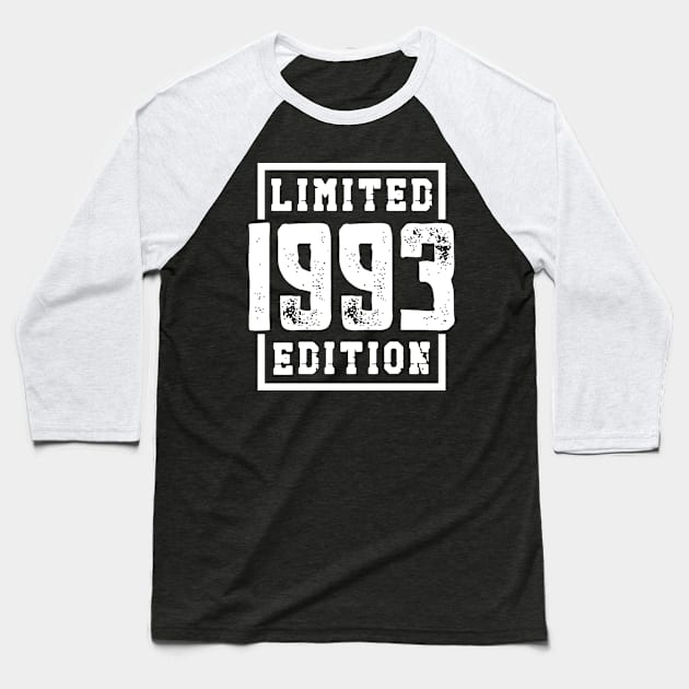 1993 Limited Edition Baseball T-Shirt by colorsplash